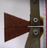 Figure 3 - Self-healing sample during a fracture test