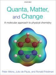 Cover of Quanta, matter and change. A molecular approach to physical chemistry
