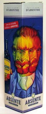 Absinthe with Van Gogh packaging