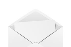 A letter in an envelope