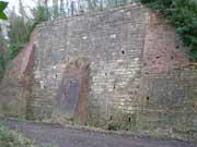 A wall built from stones from the quarry