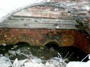 Inside a limekiln