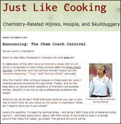 Announcing the Chem coach carnival