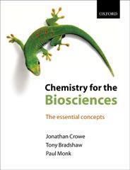 Cover of Chemistry for the biosciences - the essential concepts