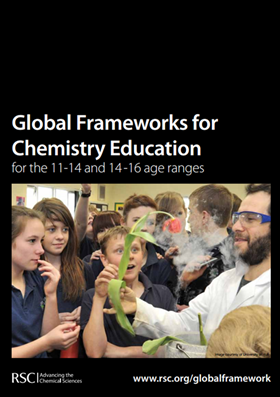 Global frameworks for chemistry education cover