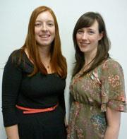 Linsey Robertson (left) and Angela McKeown (right)
