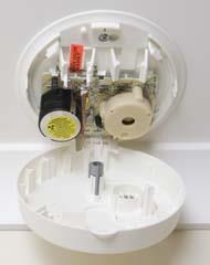 A smoke detector: Americium-241 is used in household smoke detectors