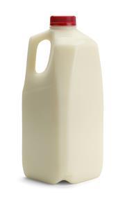 A milk bottle