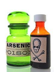 Arsenic and poison bottle