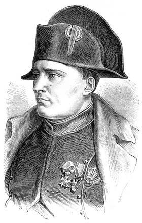Napoleon, vintage engraved illustration