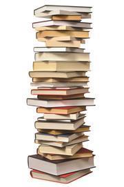 A stack of books