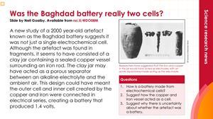 Bagdhad battery summary slide
