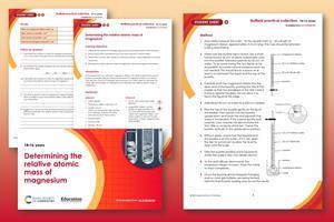 A collection of screenshot the resource student sheets and a selection of slides