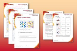 Preview of Review my learning carboxylic acids worksheets