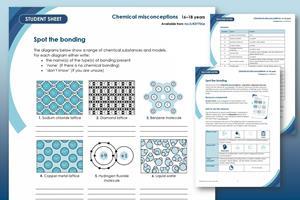 Example pages from the student worksheet and teacher notes that make up this resource