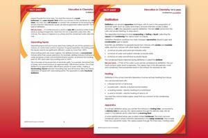 Distillation fact sheet download image