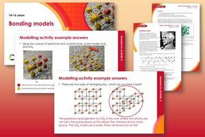 Example pages from the student worksheet and teacher notes that make up this resource