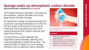 Preview image of hydroxide sponge carbon capture summary slide