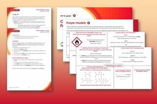 A collection of screenshots showing teacher notes and student slides