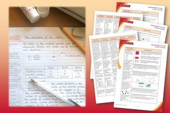 Example pages from the student worksheets and teacher notes that make up these resources