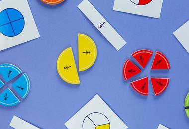 An image showing fractions