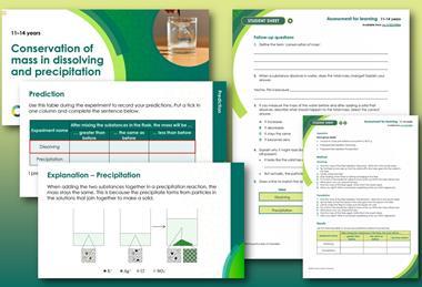 A selection of screenshots showing the resources available