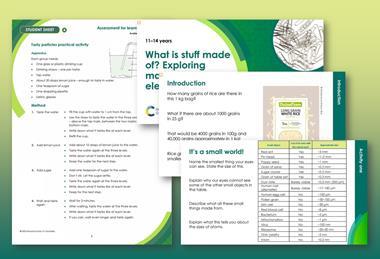 What is stuff made of index image