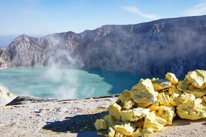sulfur lake and stone sulfur
