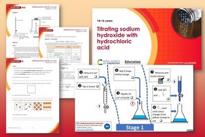 Titrating NaOH with HCl index image