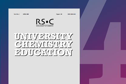 The cover of volume 4, featuring a former RSC logo and the journal title, against a blue background