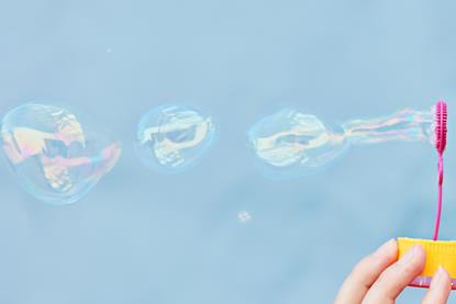 Bubble blowing image