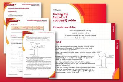 Finding the formula of CuO index image