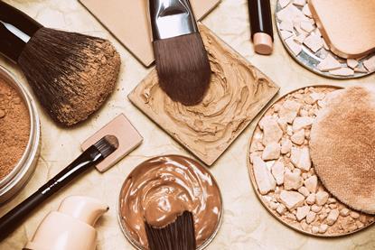 A picture of cosmetics
