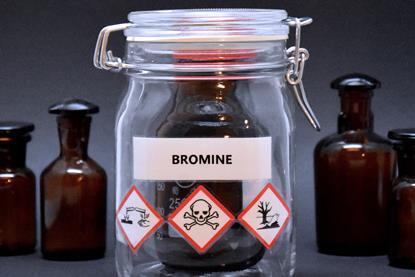 Bromine hazard image
