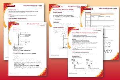 A preview showing a selection of the resource pages available in this resource, on a red and orange background