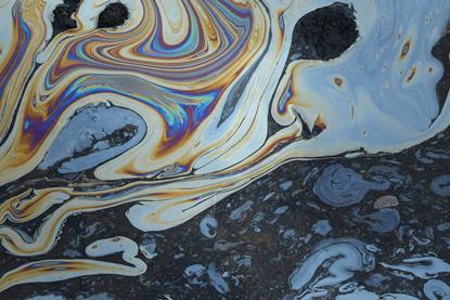 Oil spill image