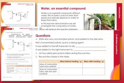 The composition and formula of water index image
