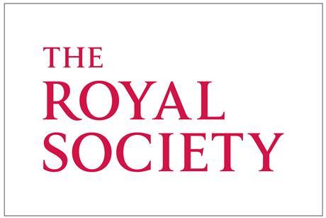 The logo of the Royal Society