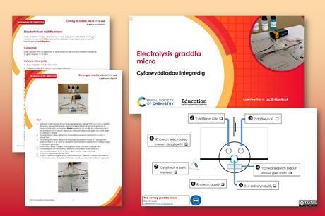 Example pages from the technician notes and integrated instructions that make up this resource