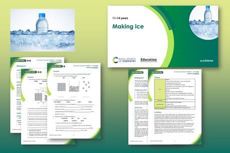 Making ice index image