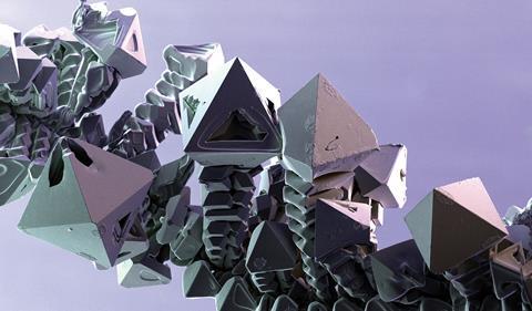 Palladium crystals