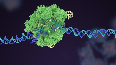 Illustration of Cas9 in action