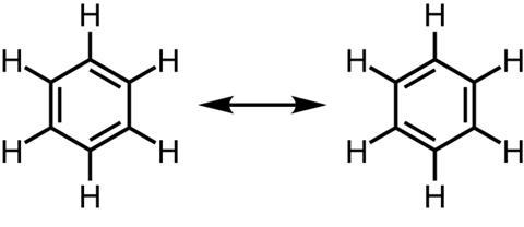 Benzene resonance structures