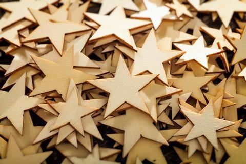 Wooden stars