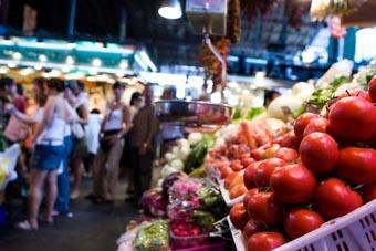 Fuit and veg at the market