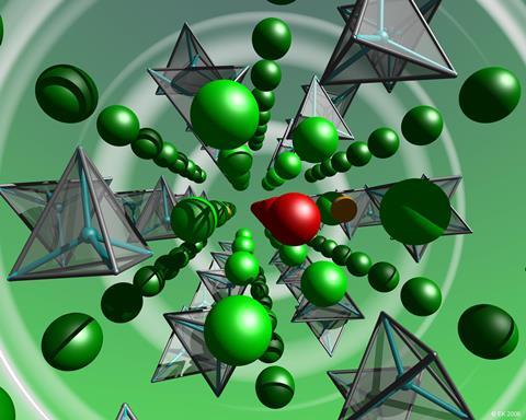 Interstitial oxide ions