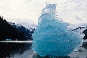 A large iceberg