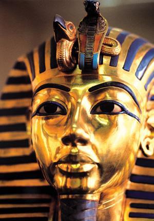 Tutankhamun's death mask