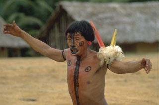 South American shaman - what's his spiritual tipple?