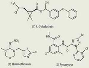 Cyhalothrin, Thiamethoxam and Rynaxypyr chemical compounds